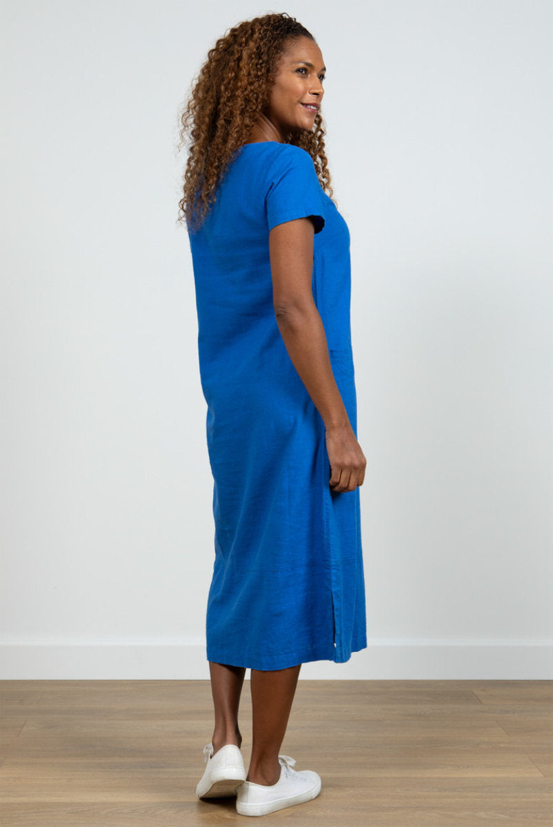 Summer breeze dress, cobalt