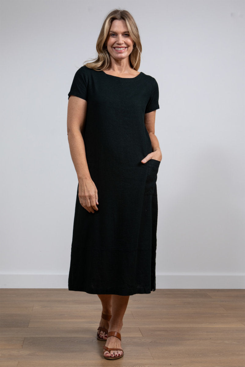 Summer breeze dress, black