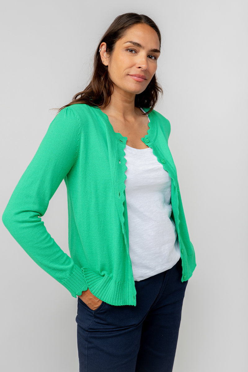 Lucy cardigan, green