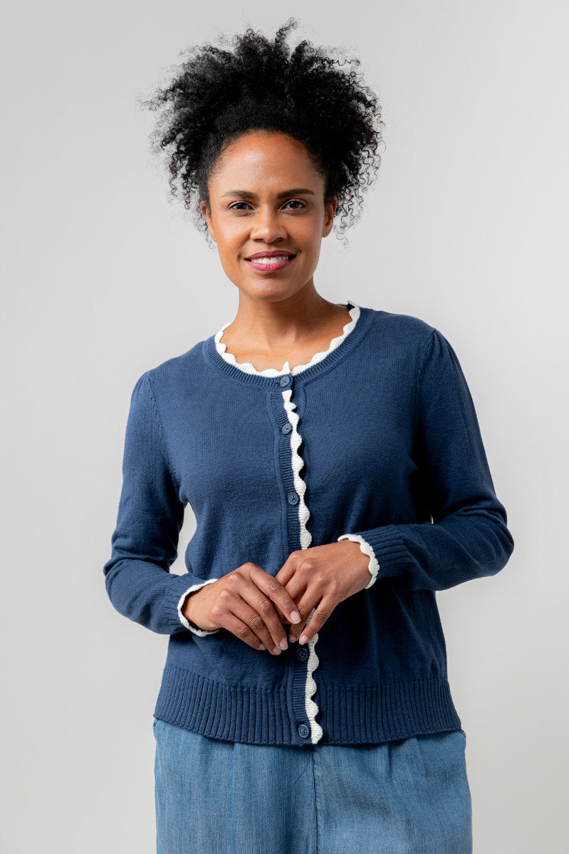 Lucy cardigan, navy