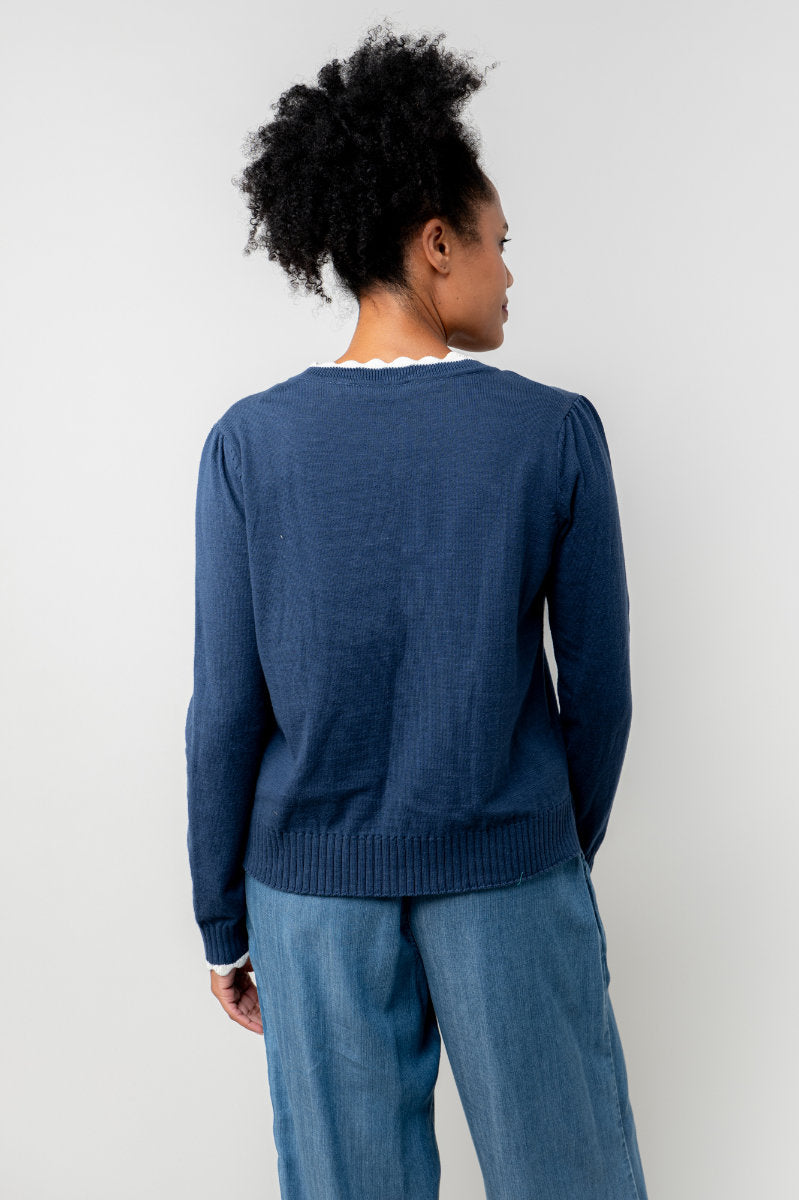 Lucy cardigan, navy