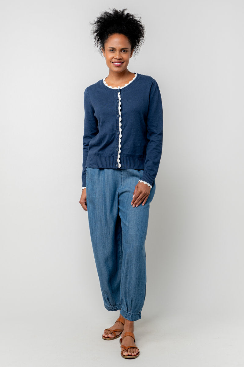 Lucy cardigan, navy