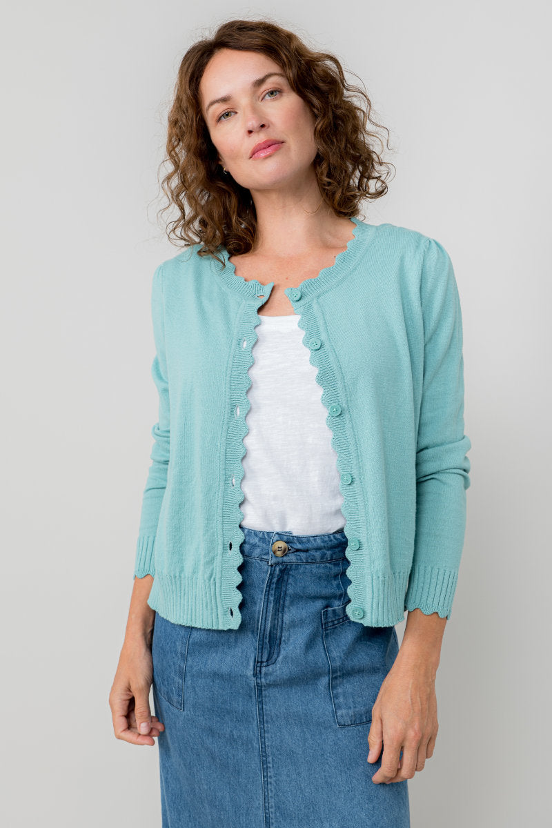 Lucy cardigan, mint