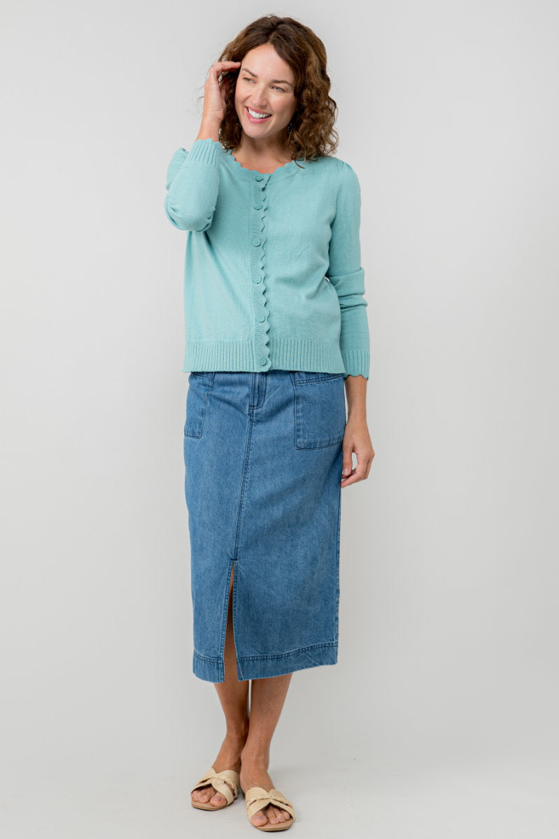 Lucy cardigan, mint