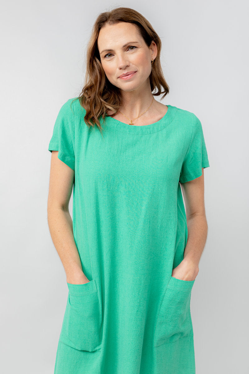Summer breeze dress, green