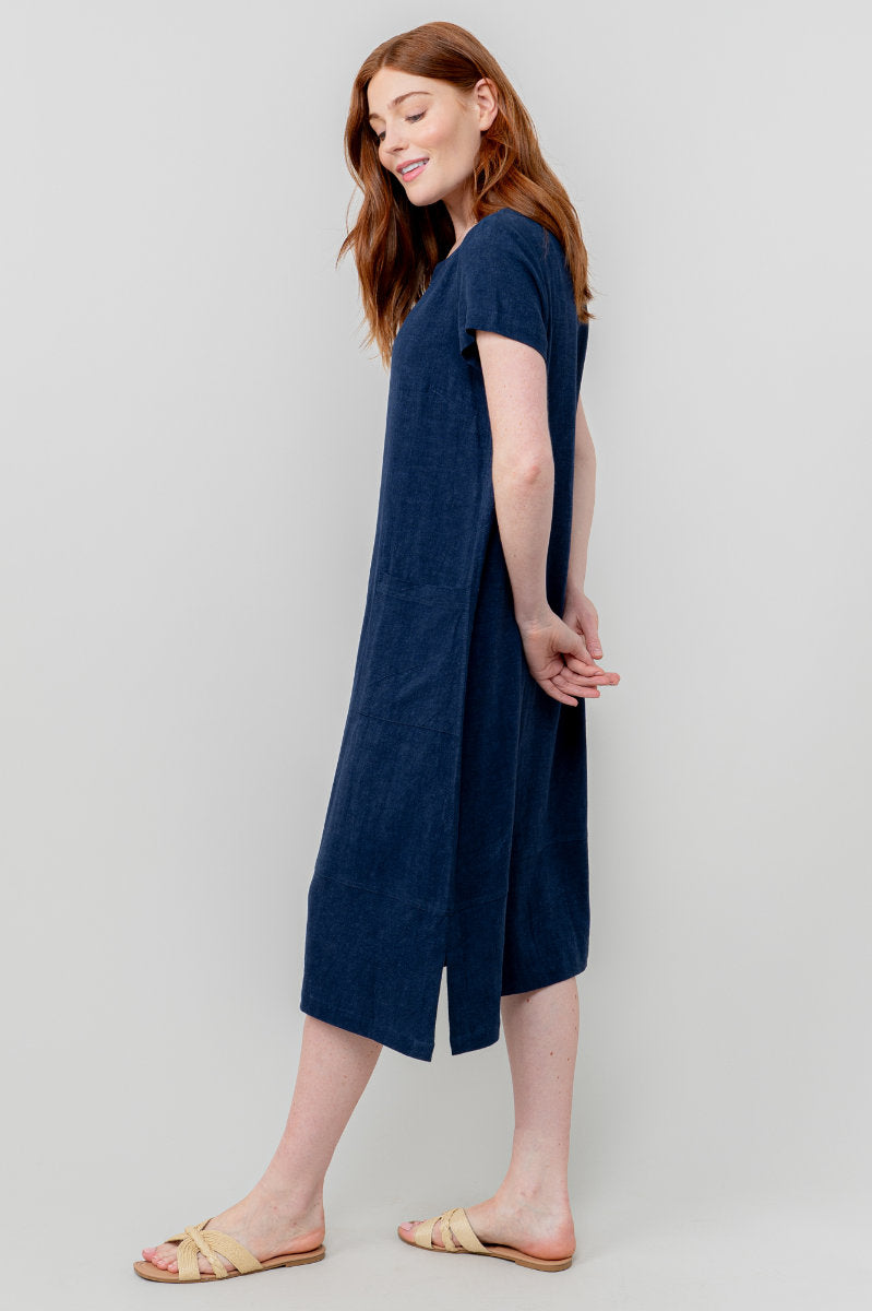 Summer breeze dress, navy