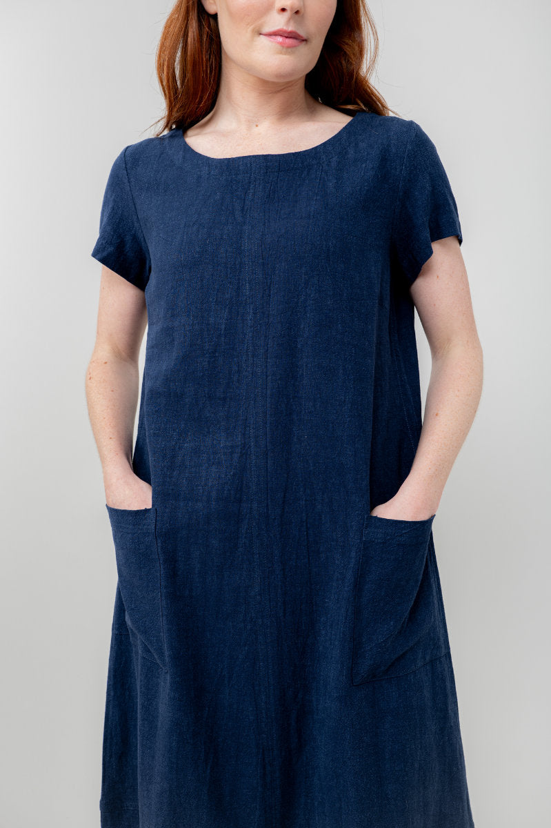 Summer breeze dress, navy