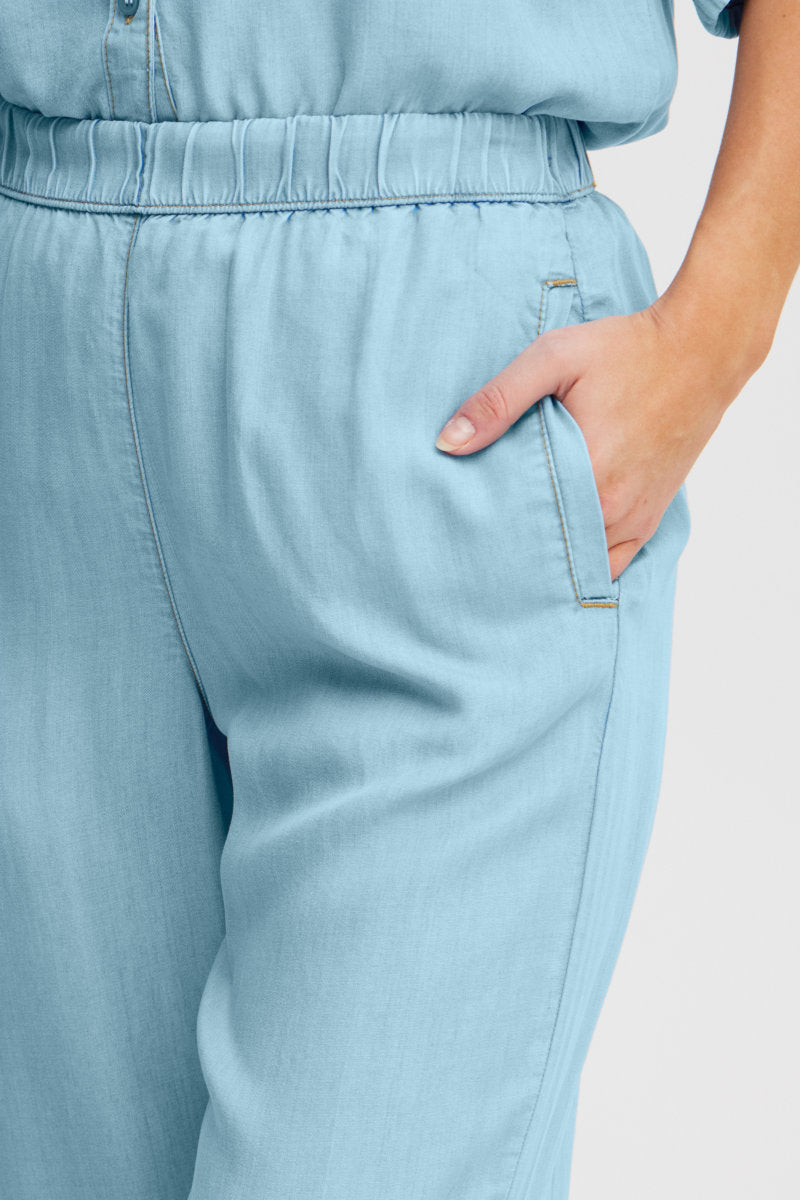 Gaja trousers, light denim