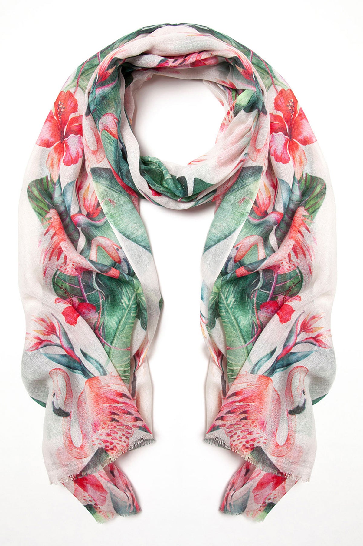 Ombre scarf, Pink
