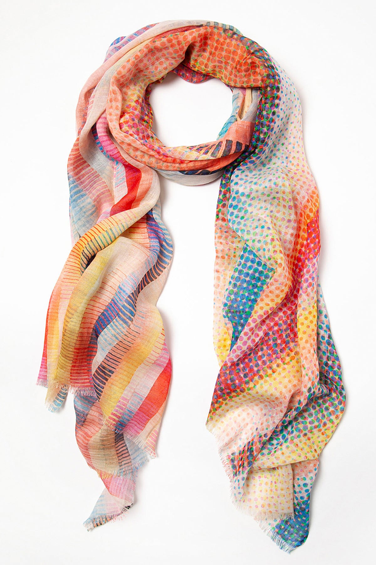 Ombre scarf, Multi