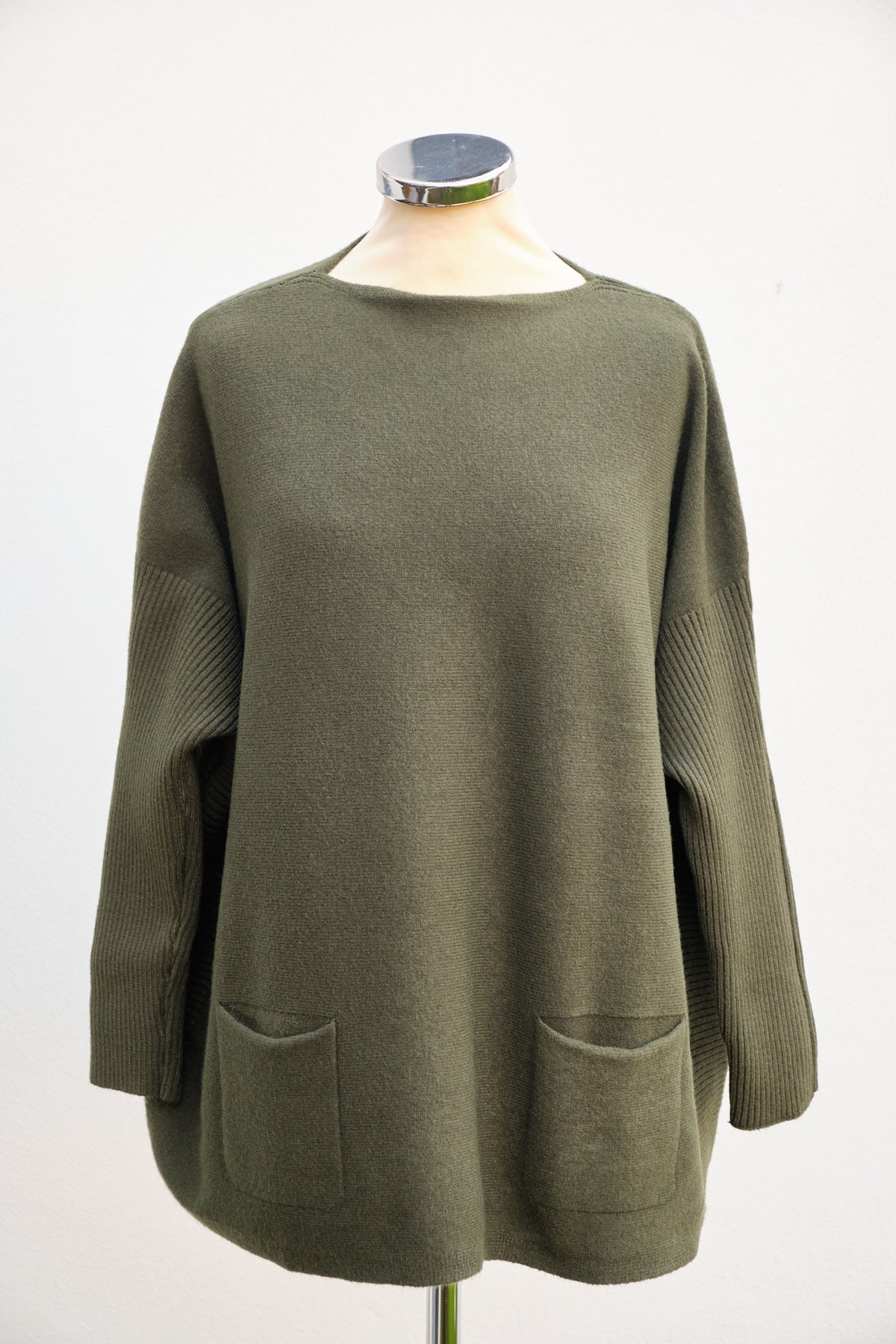 Joss pocket jumper, khaki