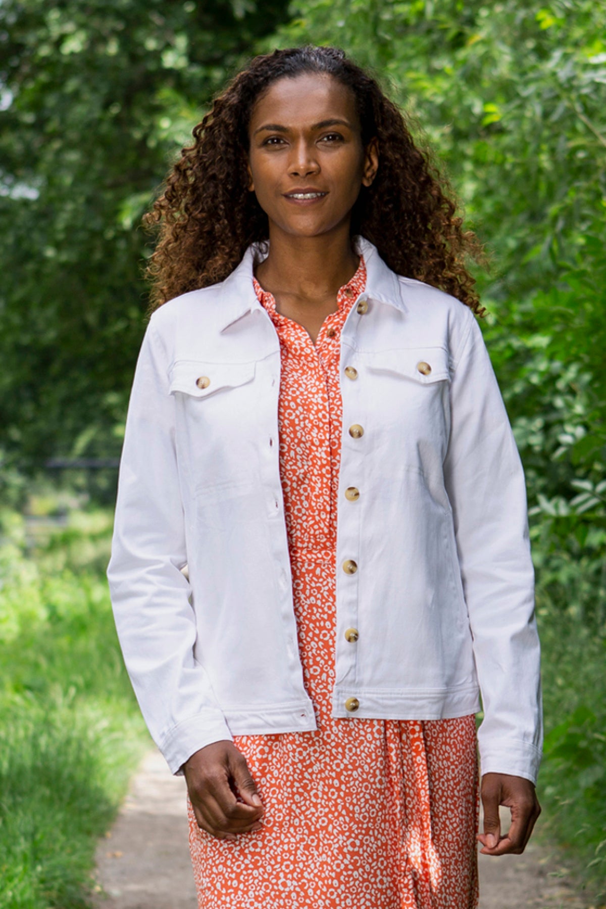 Watergate Bay jacket, white