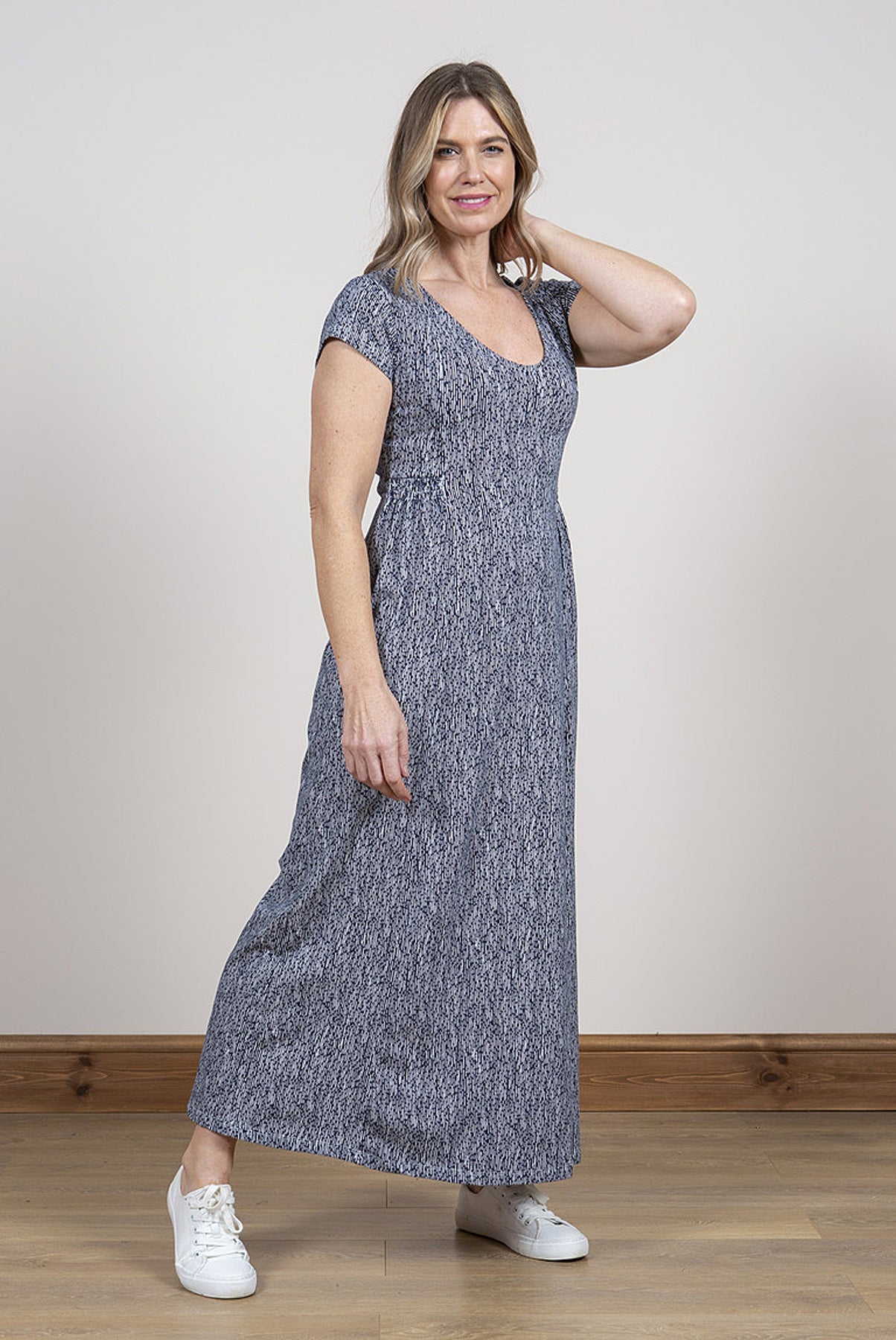 Penelope maxi dress, navy