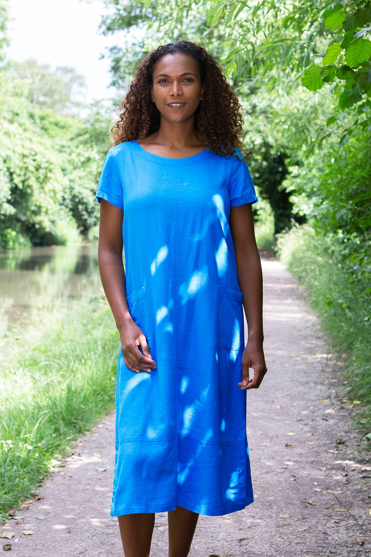 Summer breeze dress, blue