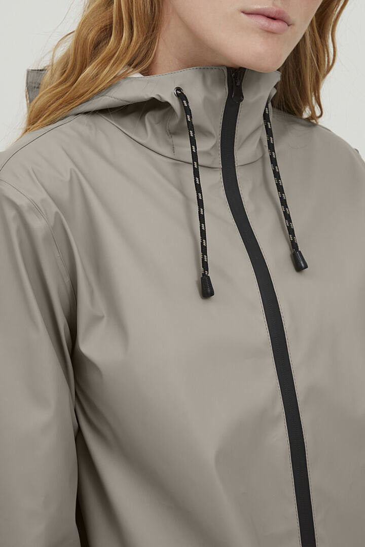 Avan raincoat, stone
