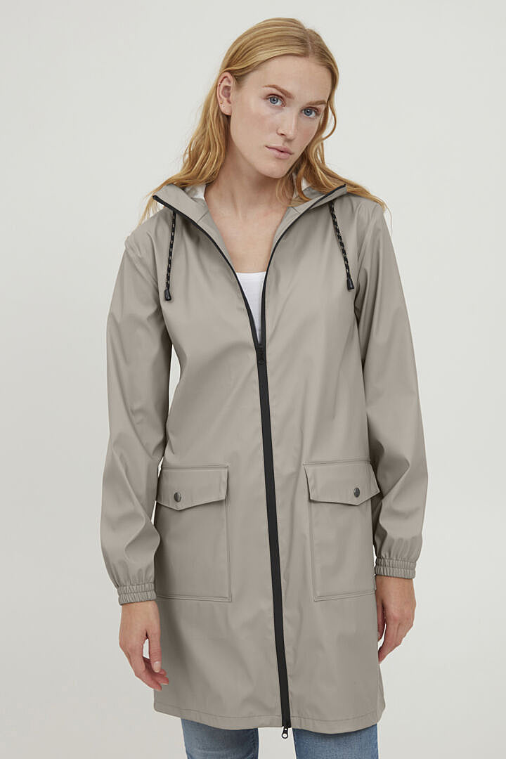 Avan raincoat, stone