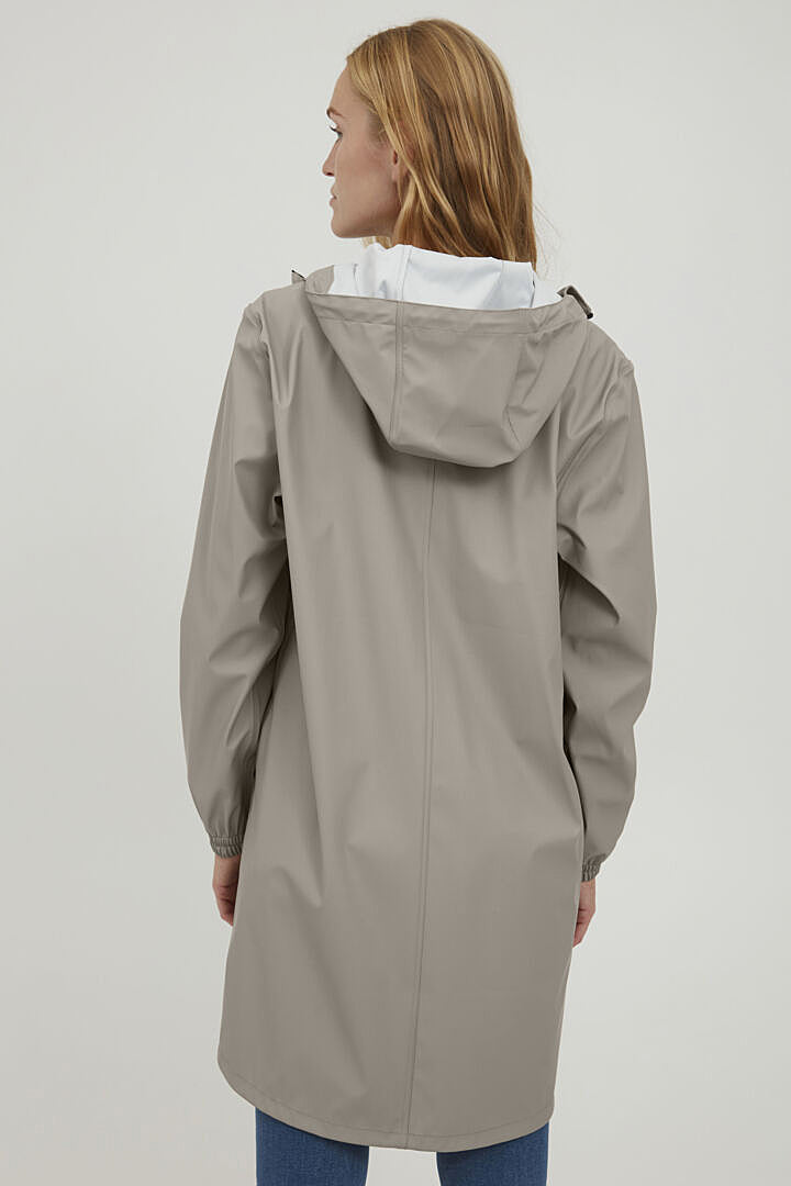Avan raincoat, stone