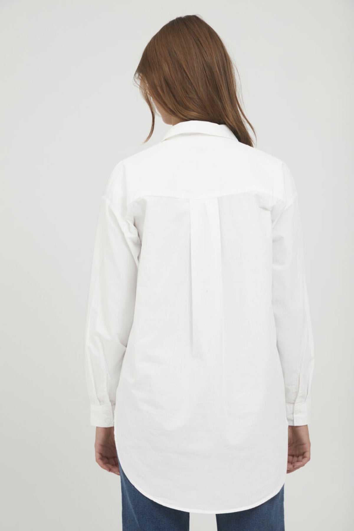 Gamze organic shirt, white