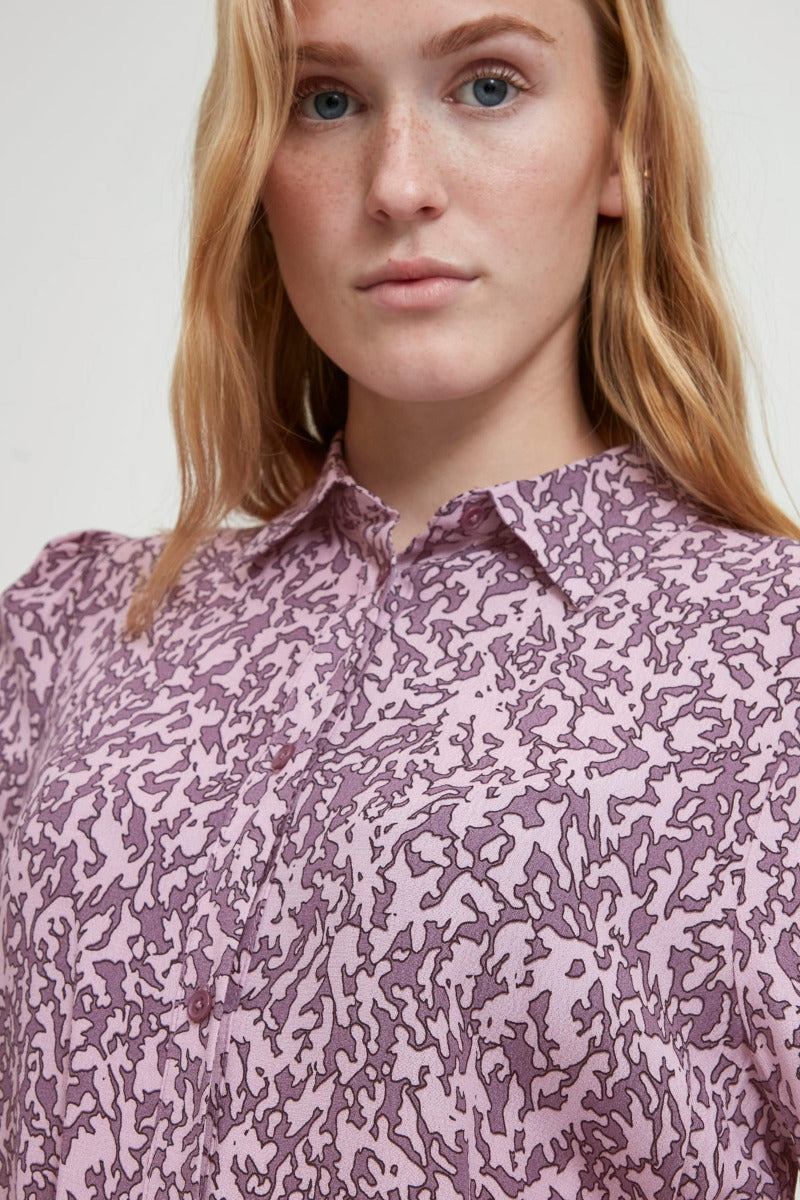 Flouri shirt dress, Lilac