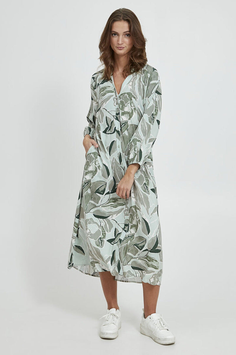 Joella shirt dress, mint green