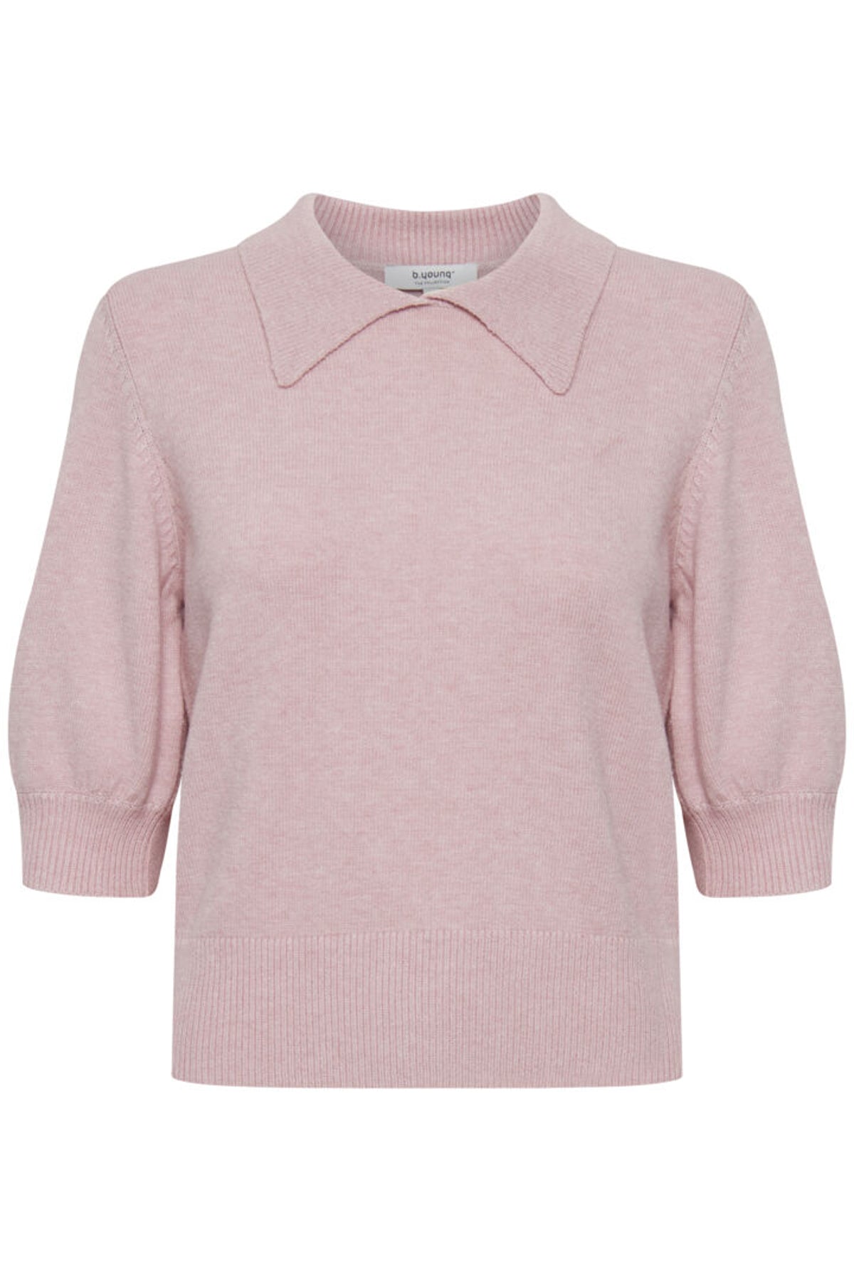 Nonina 3/4 sleeve jumper, lilac