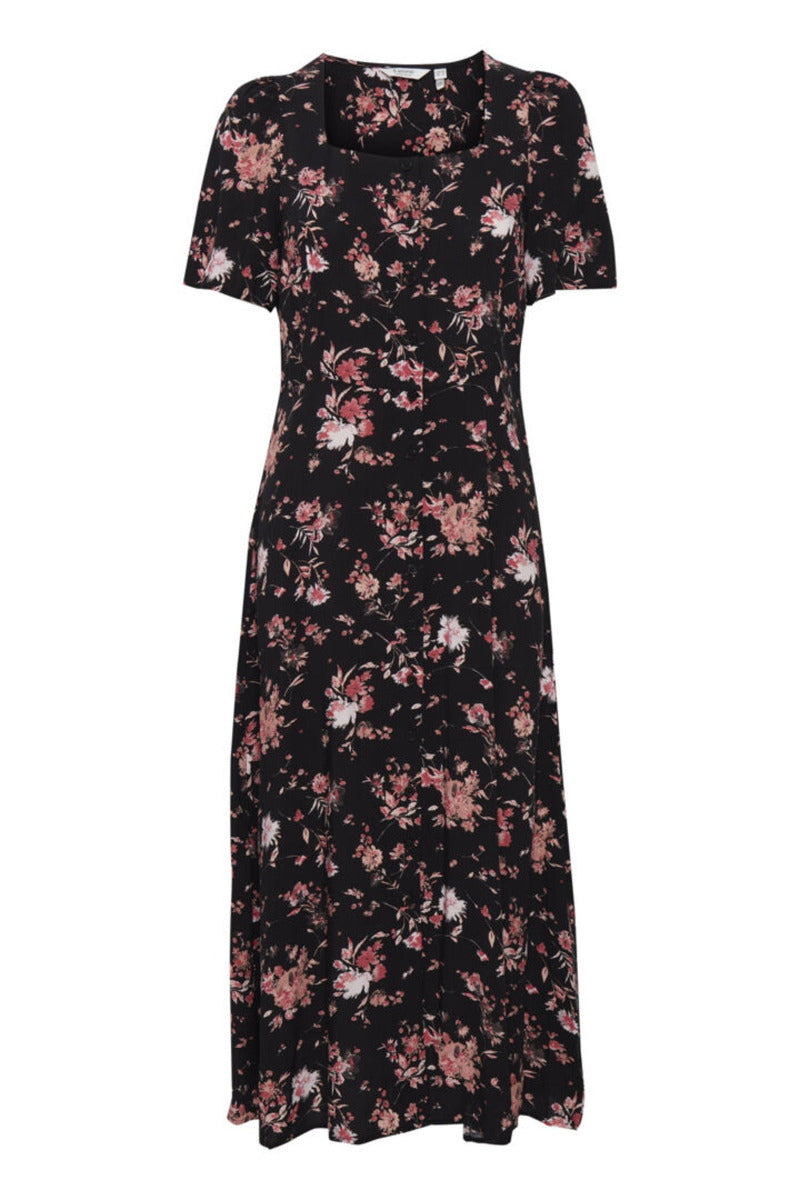 joella midi dress Joella long dress, black