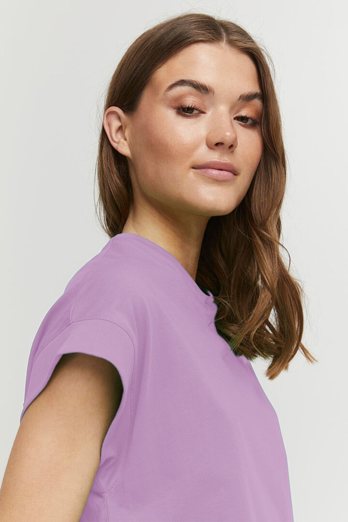 Safa tee shirt, orchid pink