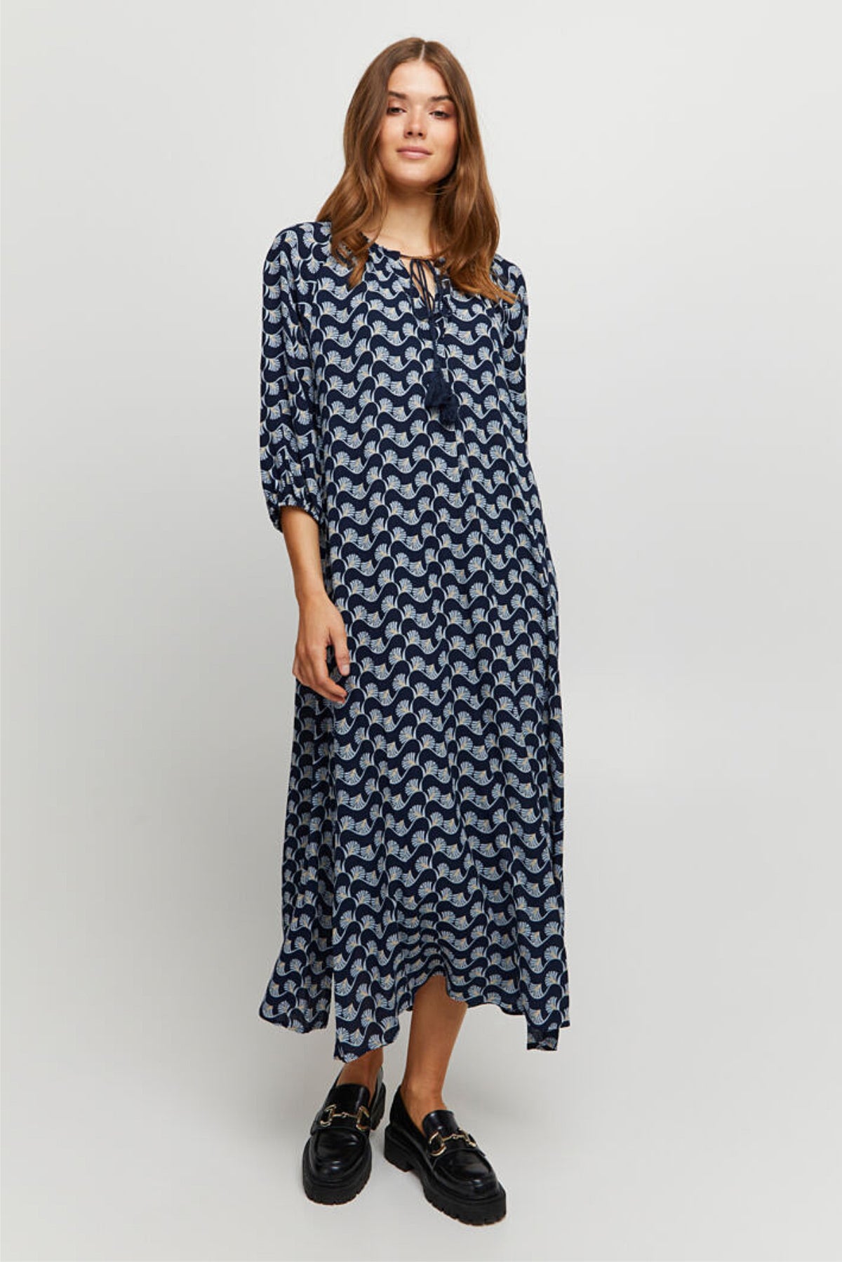 Hilge dress, indigo