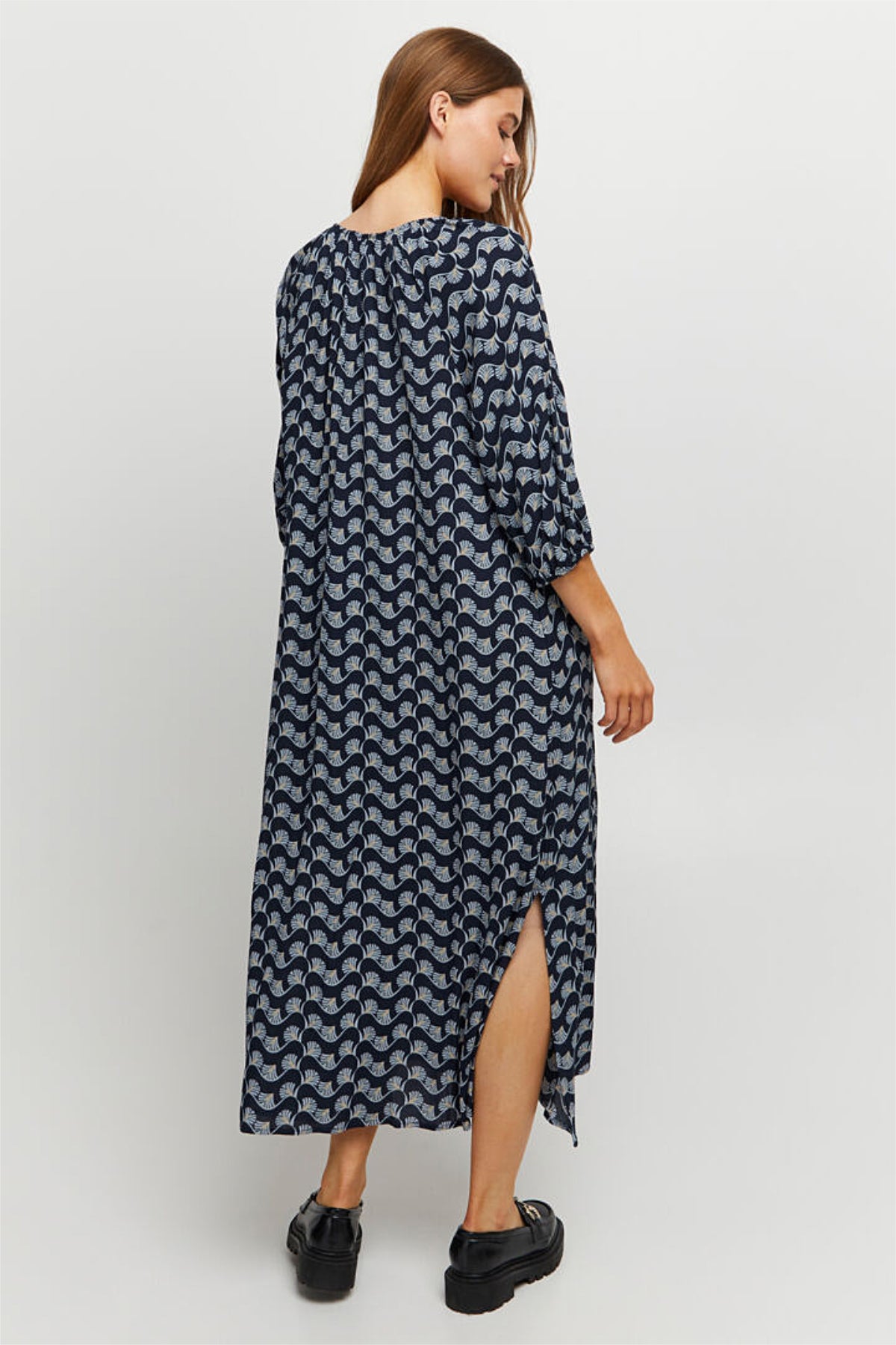 Hilge dress, indigo
