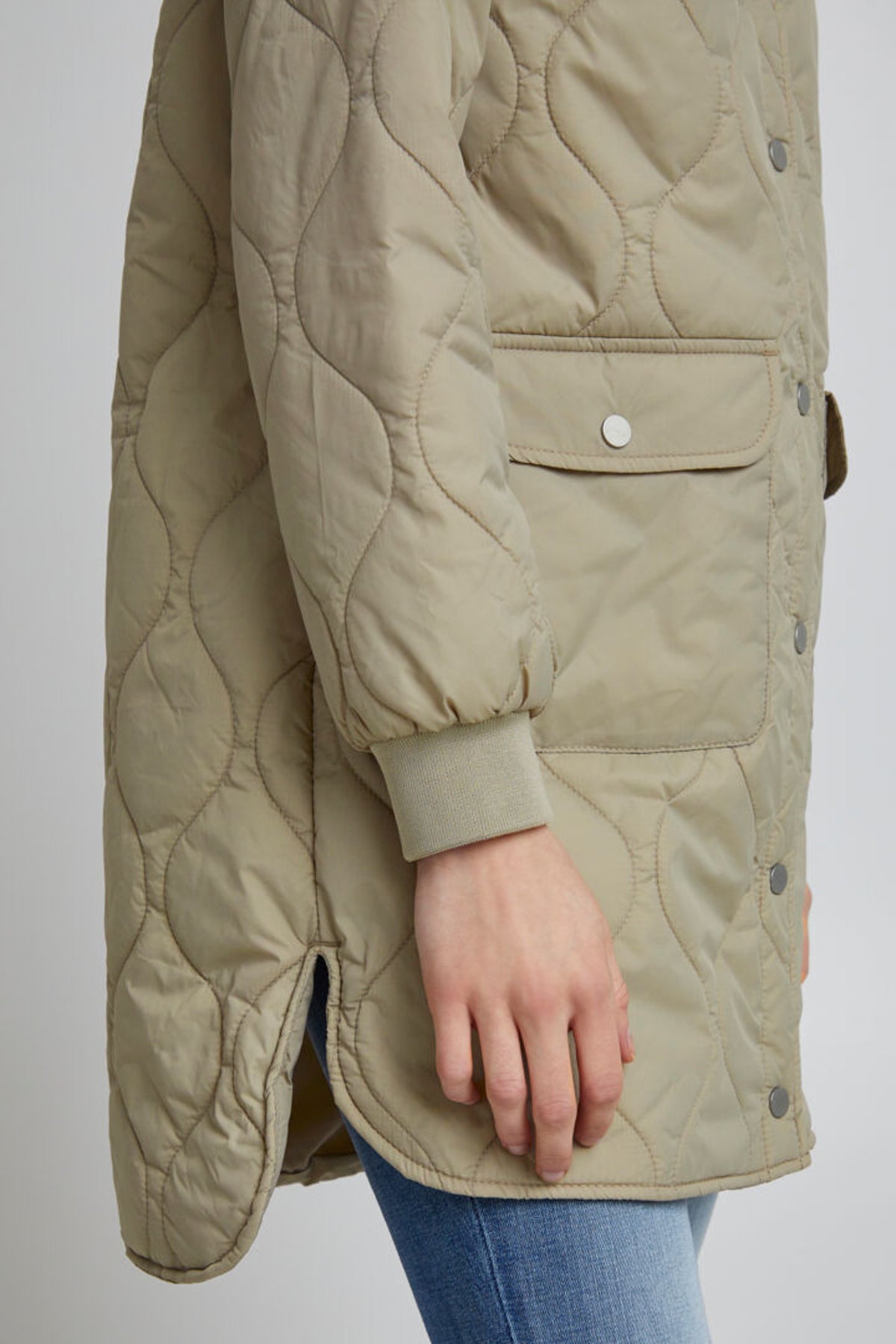 Canna coat, stone