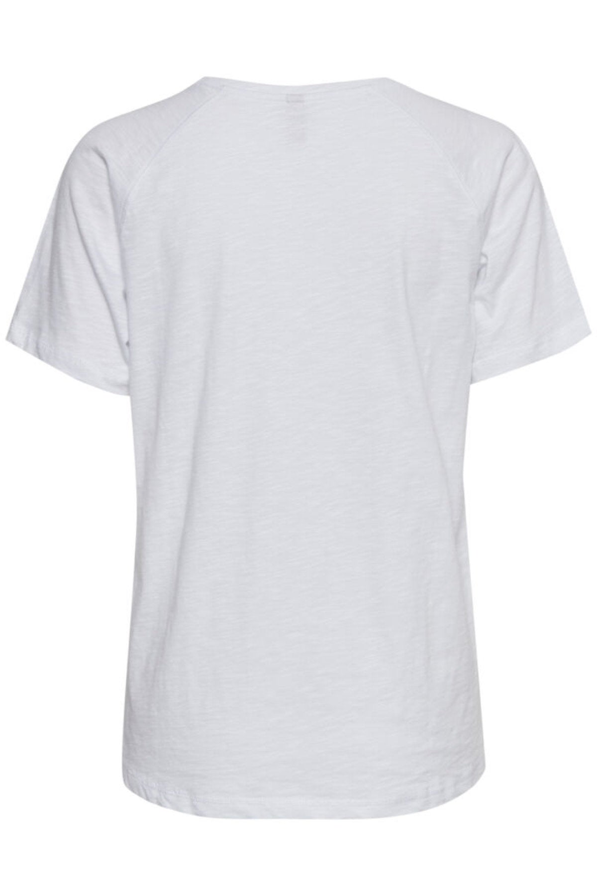 Brit tee shirt, bright white