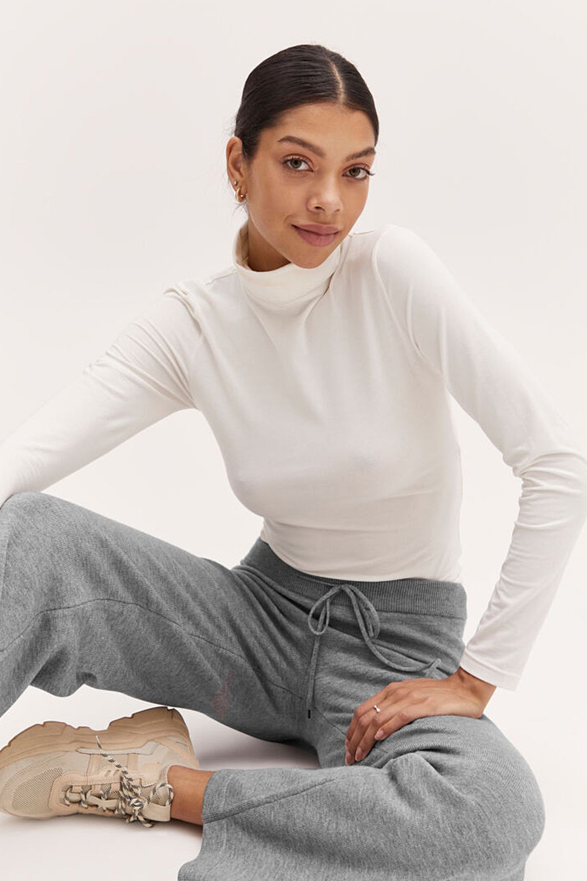 Nonina lounge pants, Mid grey