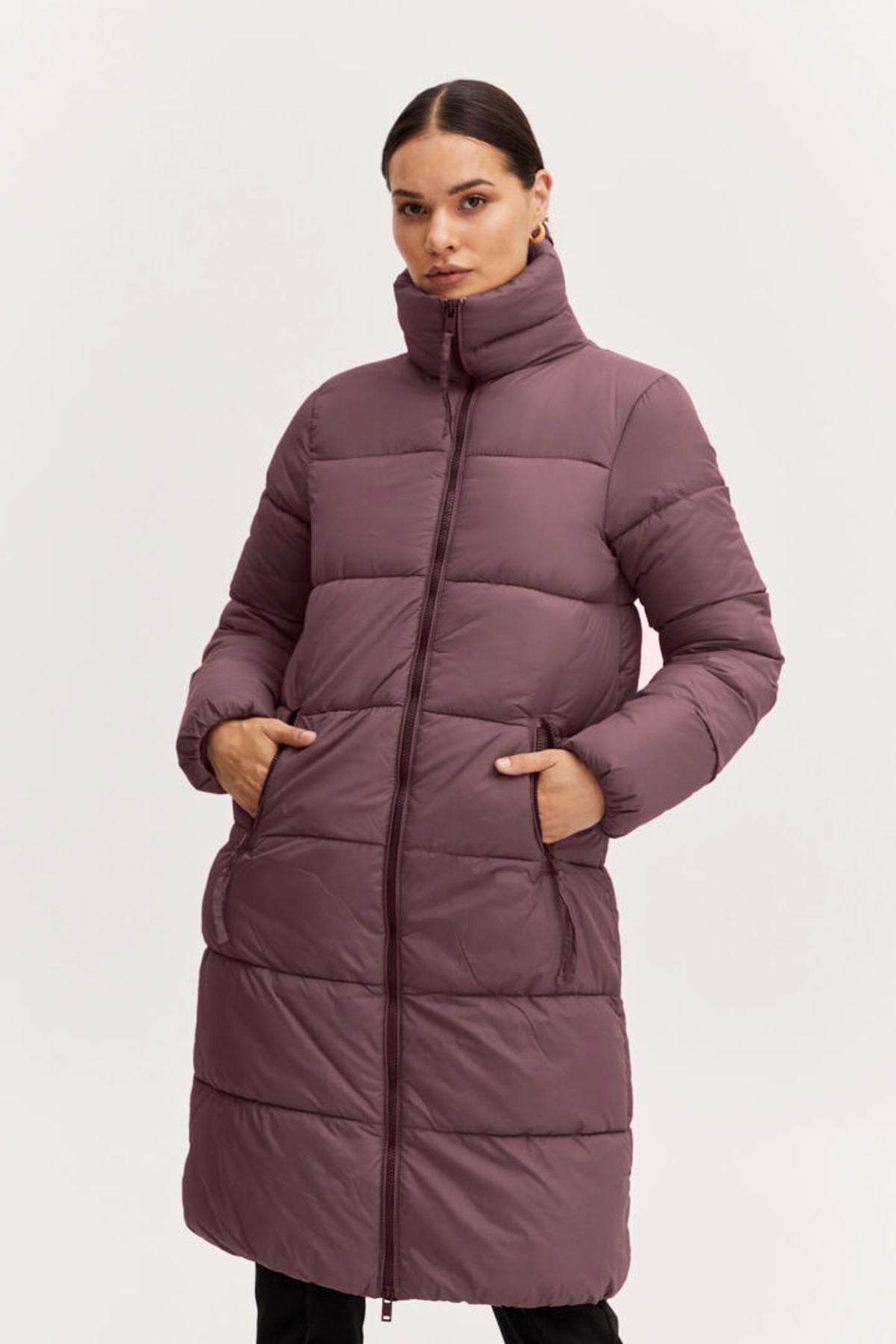 Bomina puffy coat, old rose
