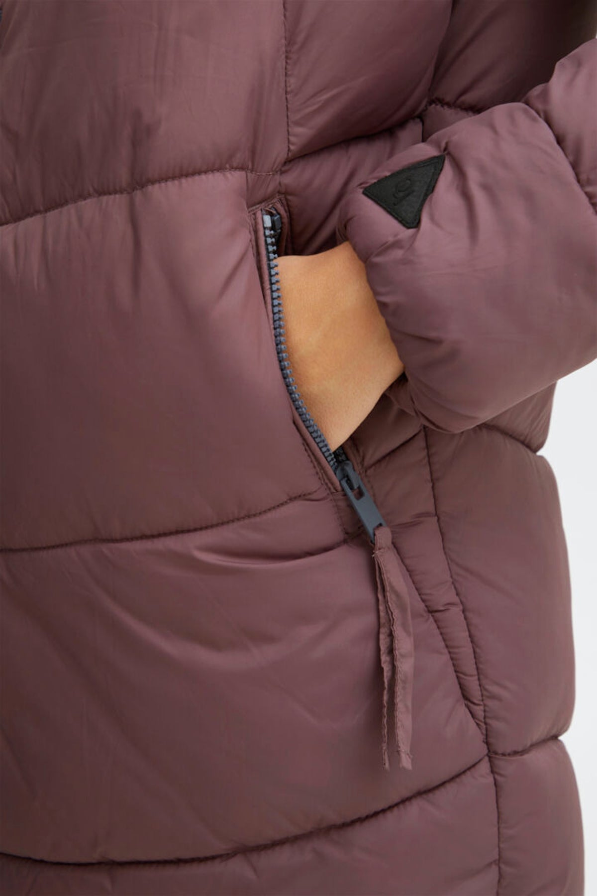 Bomina puffy coat, old rose