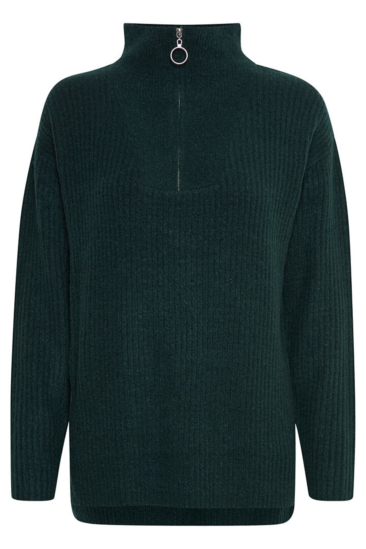 Nora zipped jumper, black