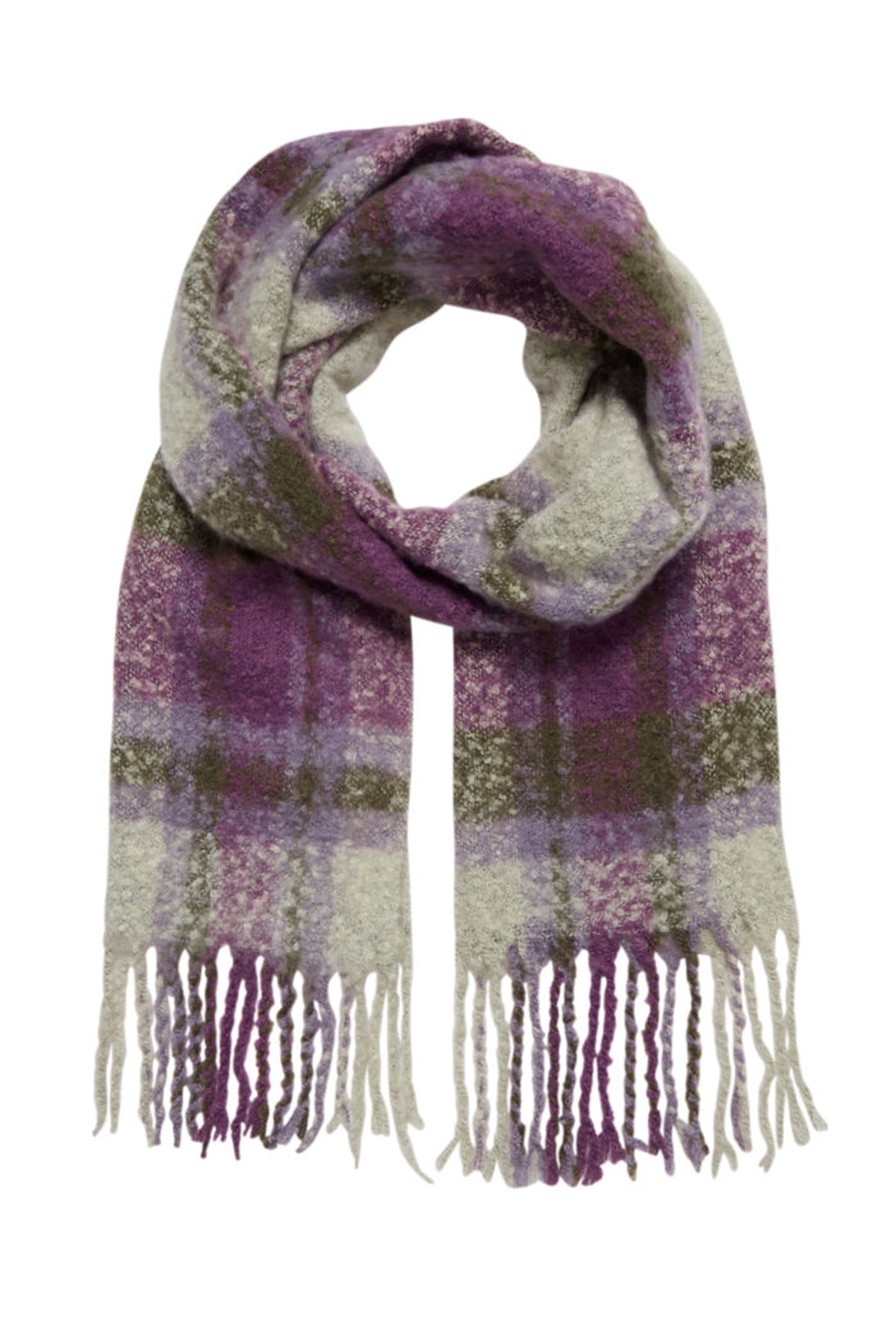 Vere scarf, purple