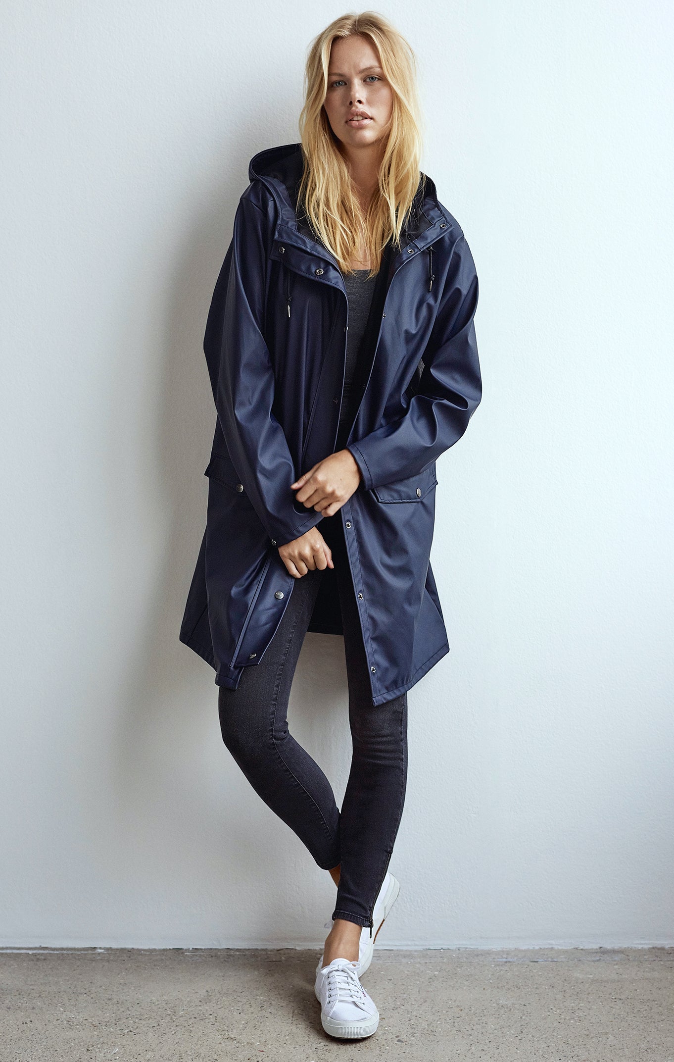 Fabiola coat, navy