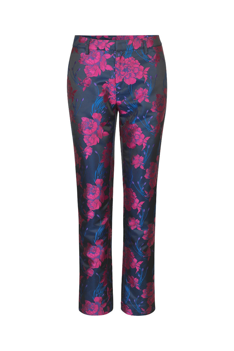 "Karrie" Brocade trousers