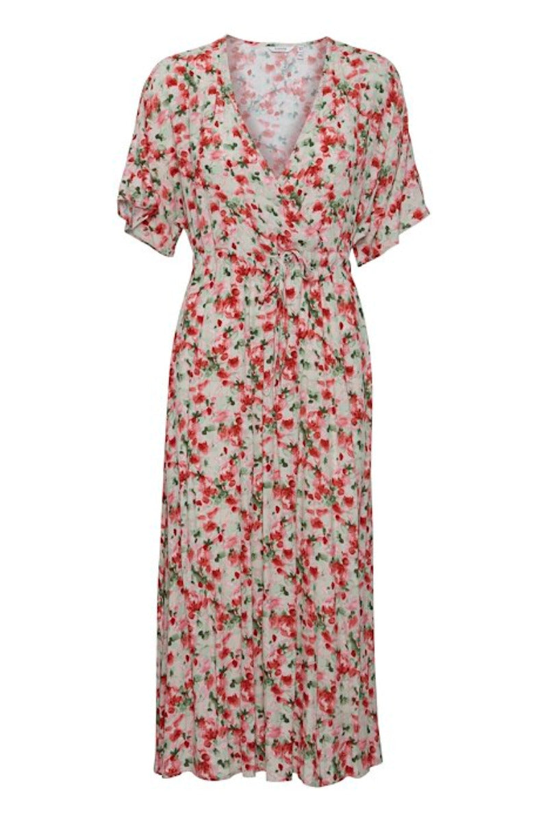 Hanja dress, raspberry