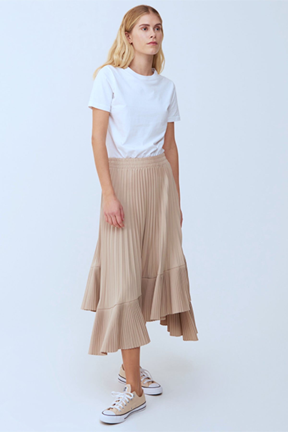 Ruda skirt, white pepper
