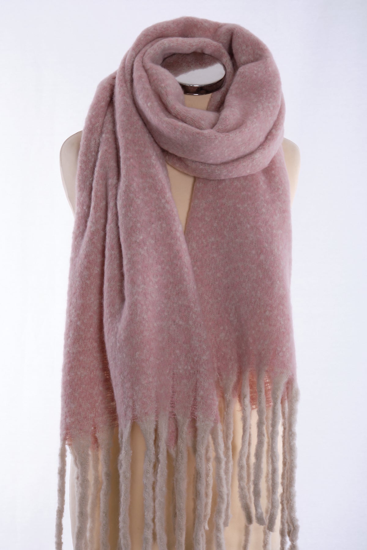 Fluffy Scarf, pink