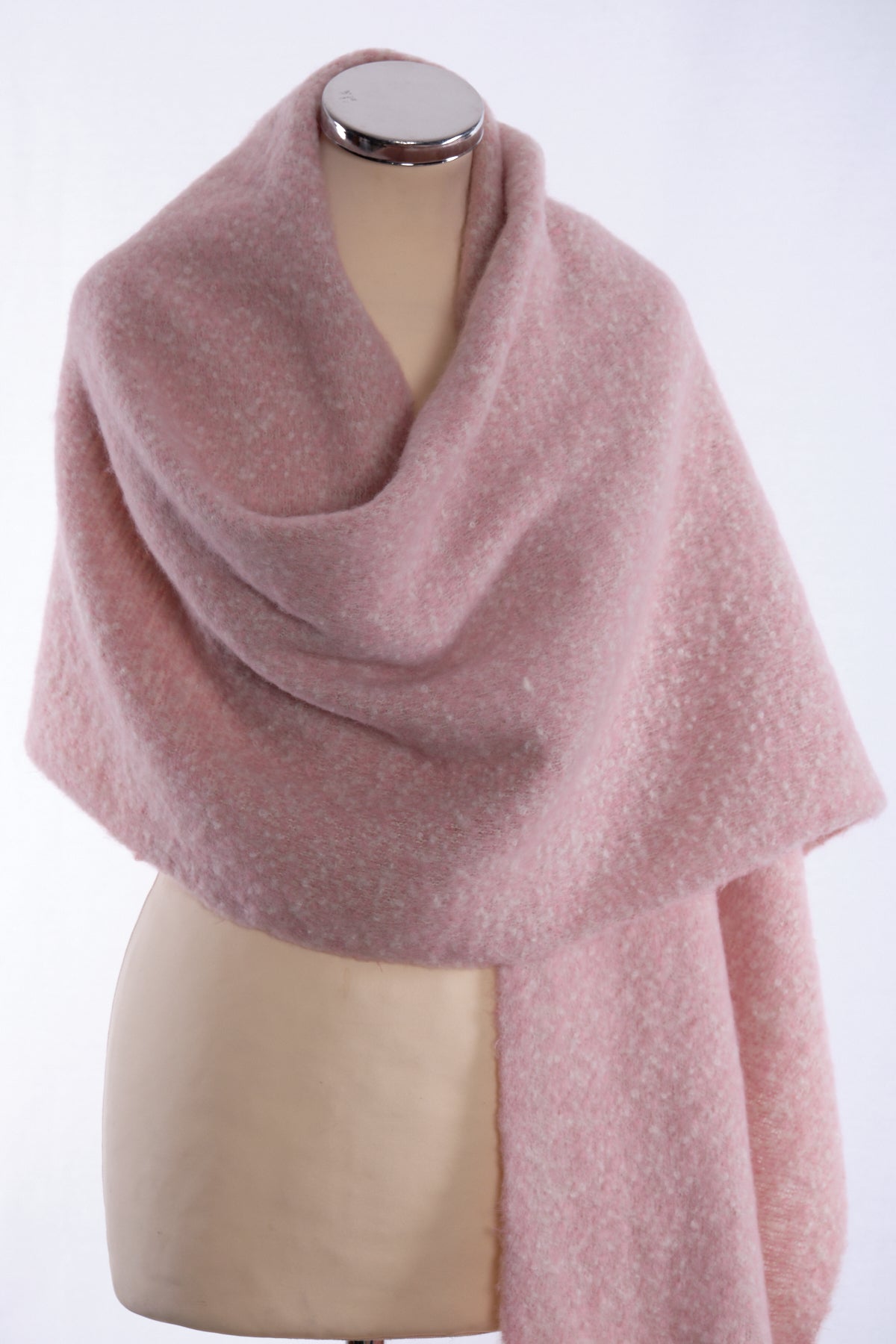 Fluffy Scarf, pink