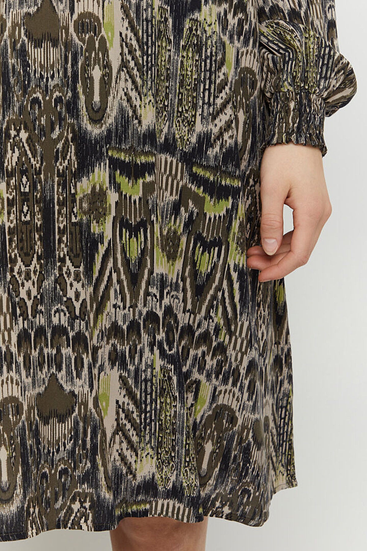 Josa short dress, olive