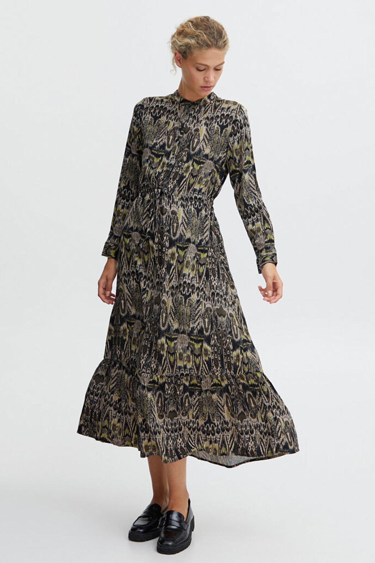 Josa maxi dress, Olive