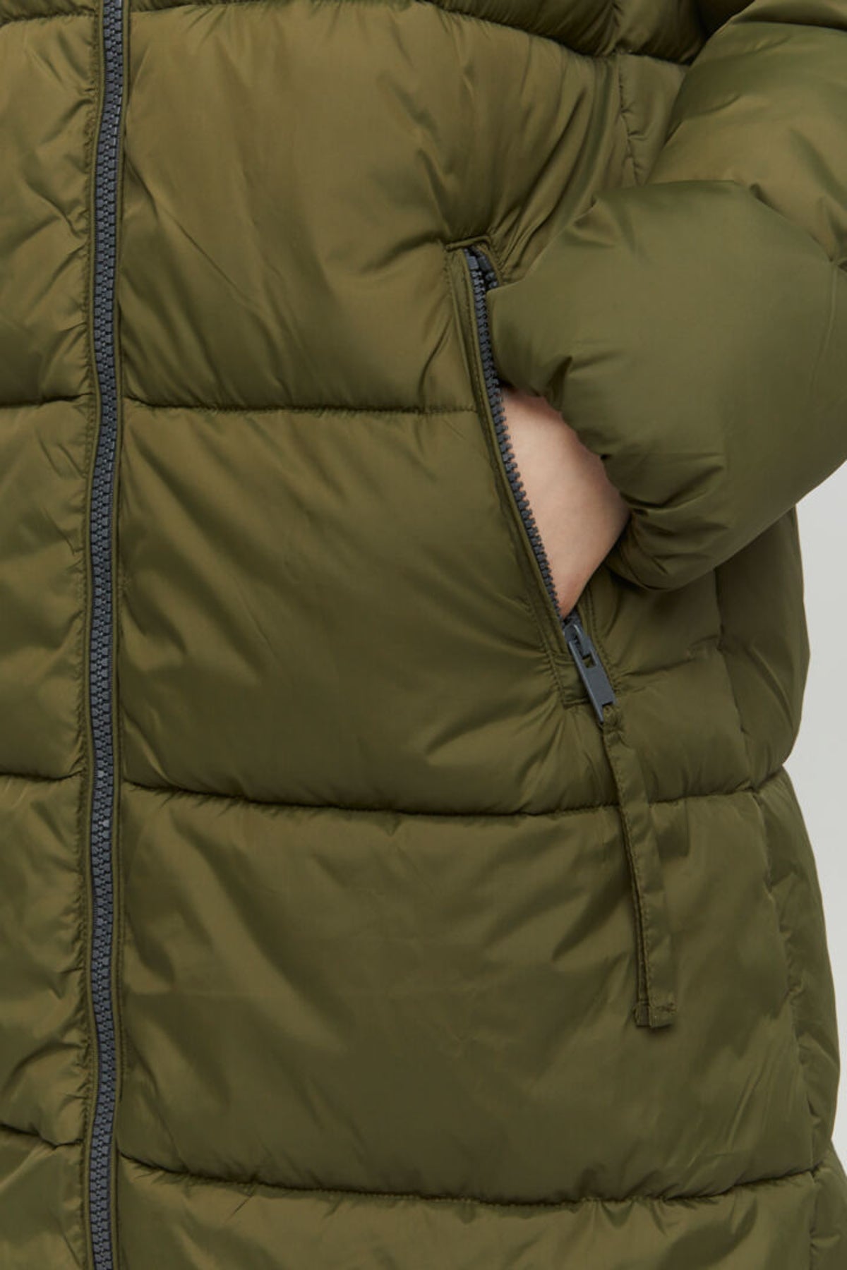 Bomina puffy coat, olive