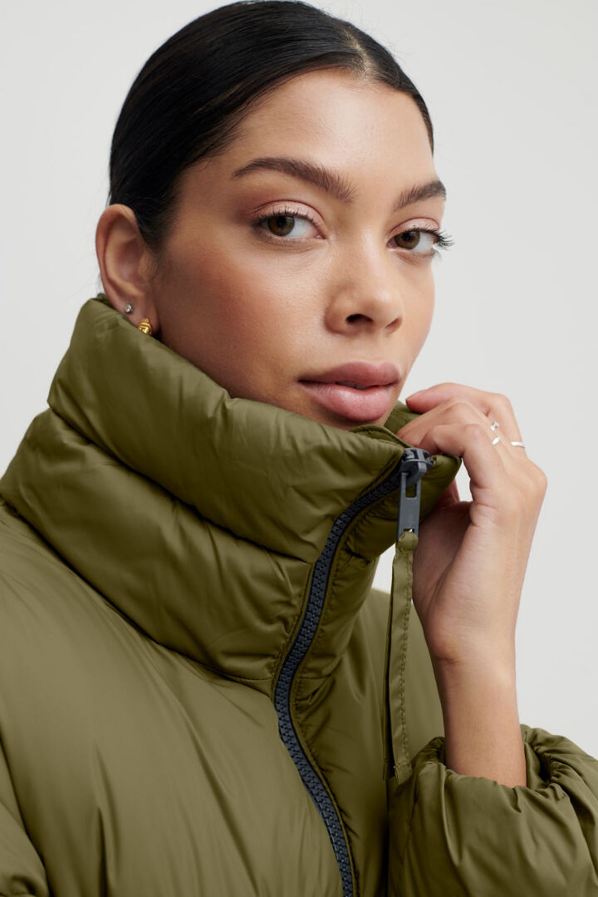 Bomina puffy coat, olive