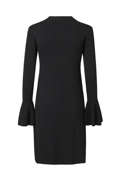 A line tunic, black