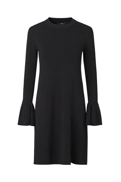 A line tunic, black