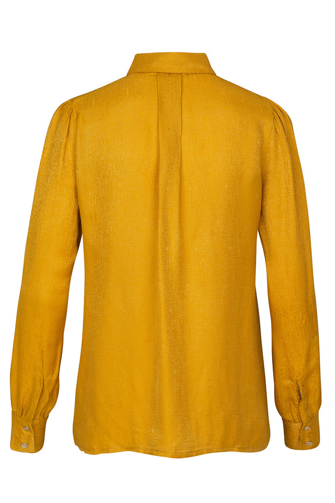 Mya silky shirt, gold