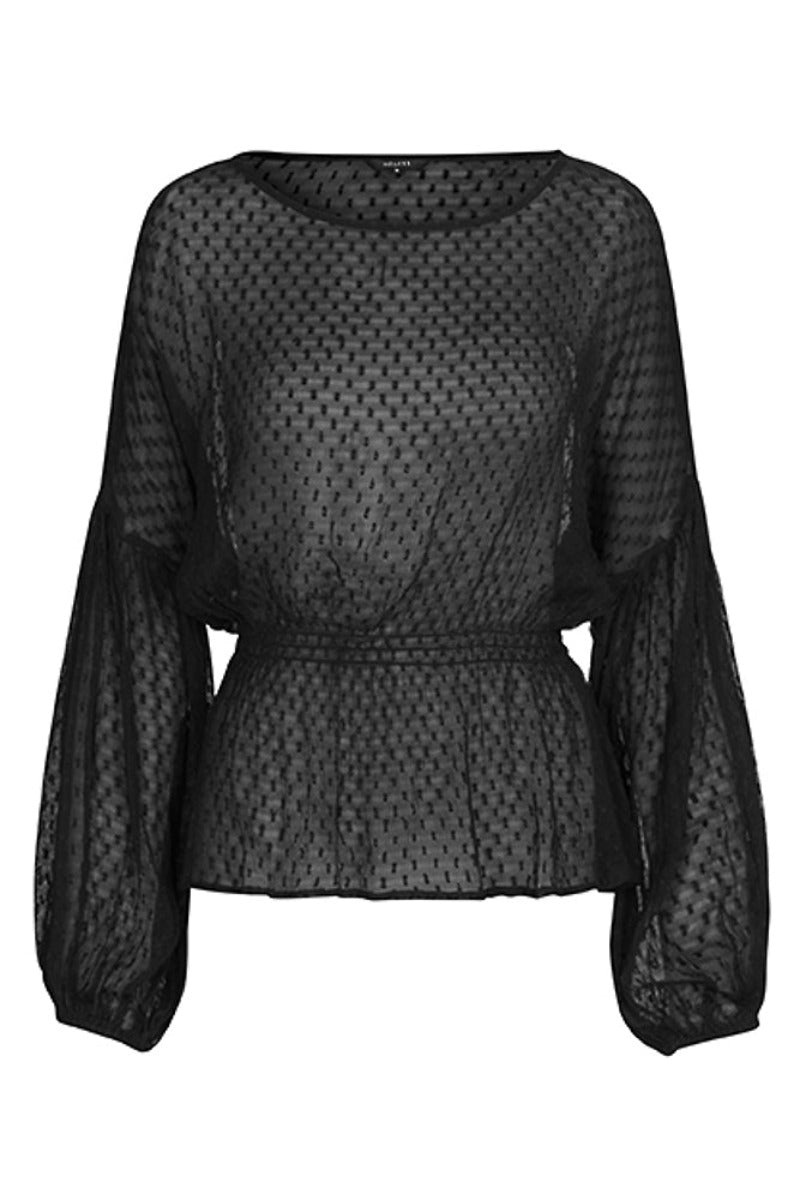 Violette top, black